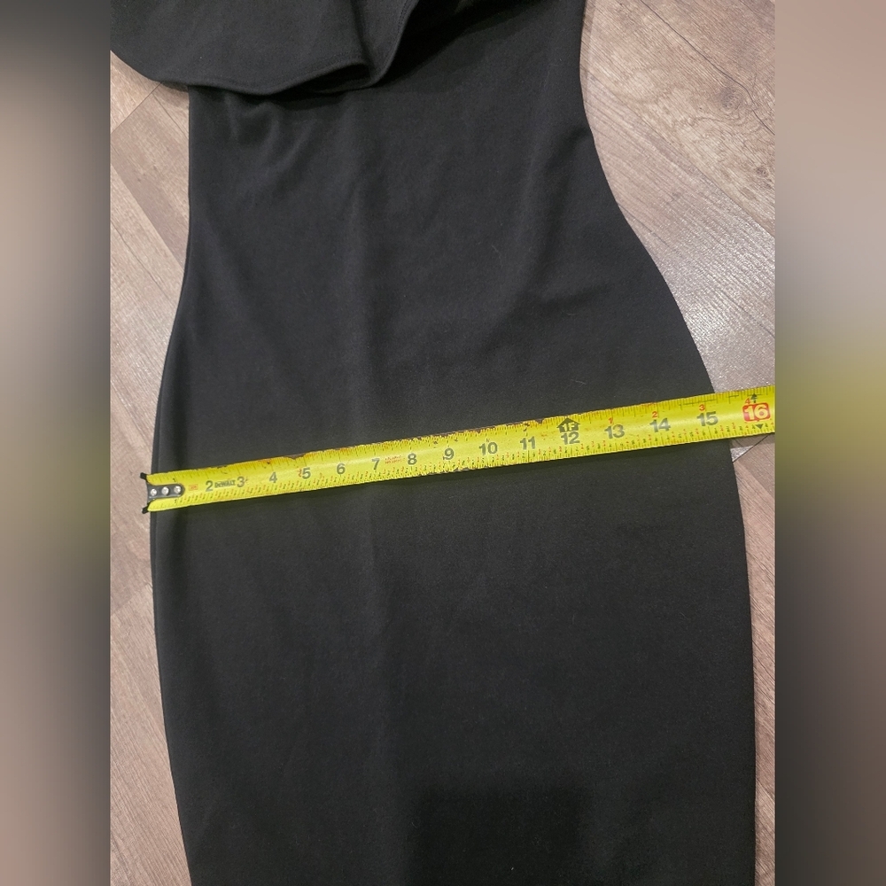 Shop17 Mermaid Dress Flutter Ruffle Whimsigoth Goth Stretch Morticia Addams Y2k - Picture 9 of 12